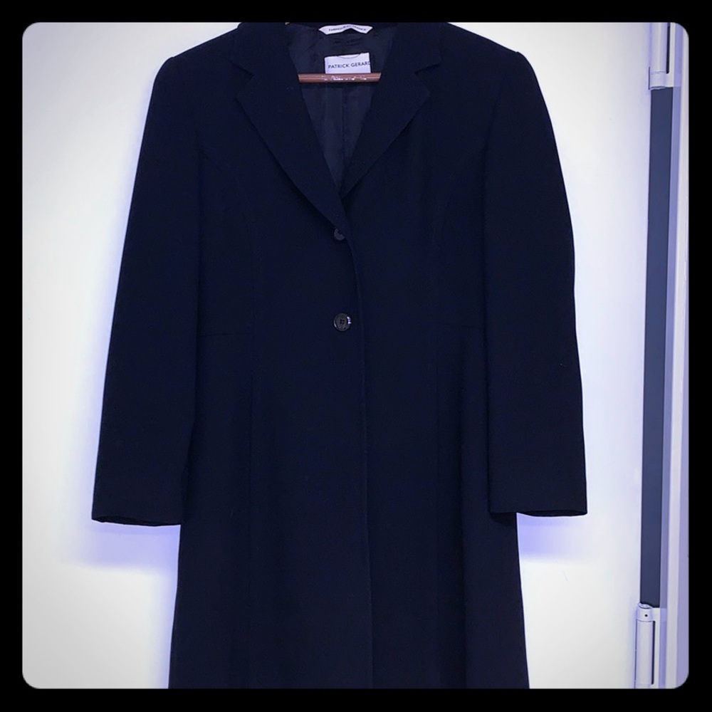 PATRICK GERARD LONG JACKET IN BLACK